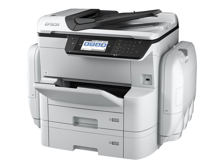 Epson Workforce C869R Color Fax,Copy,Print,Scan,Wifi,Duplex EPSWFC869R By Arlington