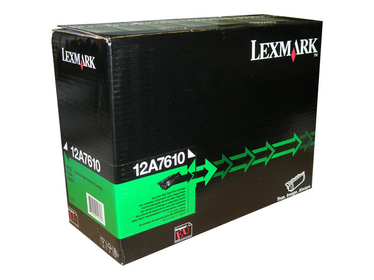 Lexmark T632N-Bid Xh Recond Black Toner LEX12A7610 By Arlington