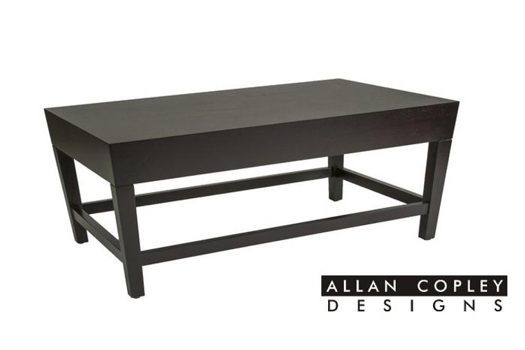 Allan Copley Marion Rectangular Espresso Cocktail Table 3002-01