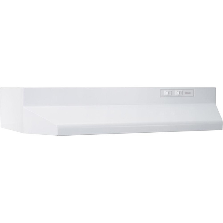 30" Range Hood, 2-Speed Rocker, Light, 160 Cfm 403001