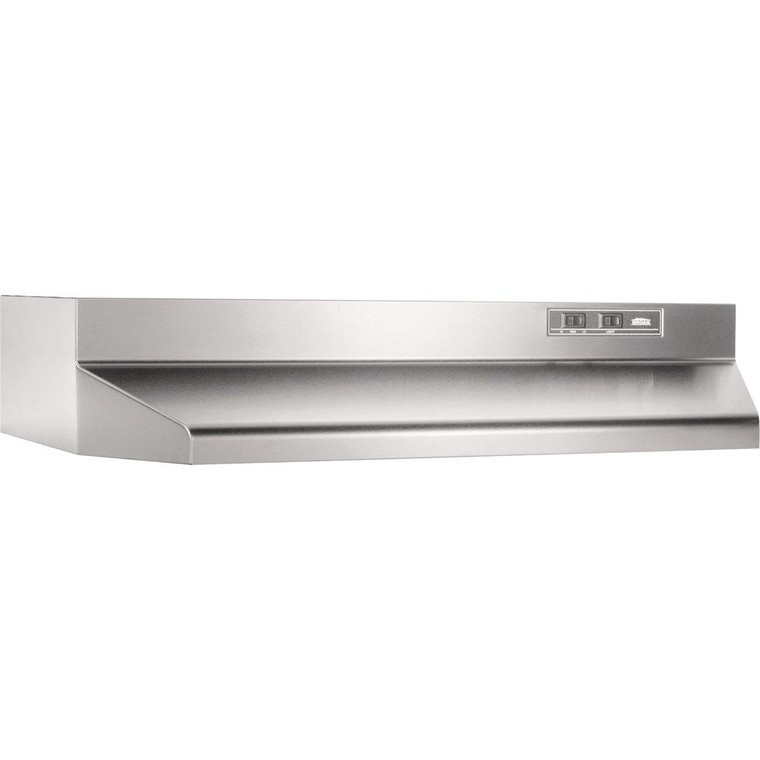 30" Range Hood, 2-Speed Rocker, Light, 160 Cfm 403004