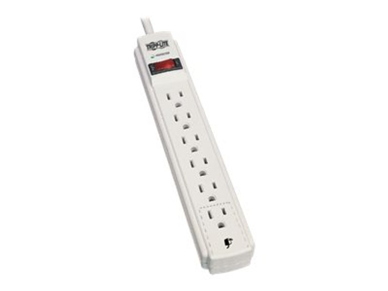 Tripplite Tlp615 Surge Suppressor 6 Outlet-Gray TRPTLP615 By Arlington