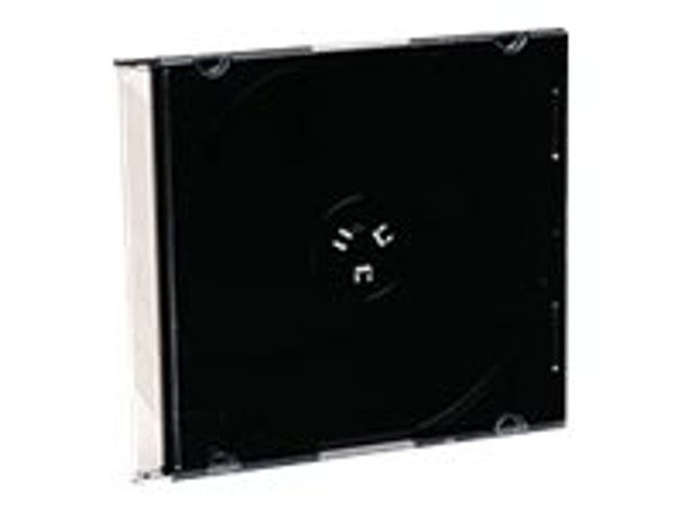 Verbatim Cd/Dvd Black 200Pk Slim Cases Bulk VER94868 By Arlington