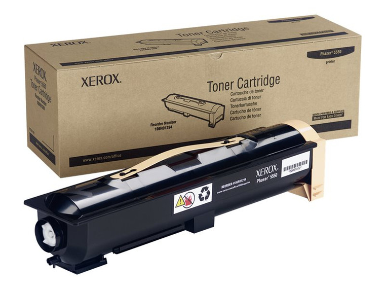 Xerox Phaser 5550 Sd Yield Black Toner XER106R01294 By Arlington