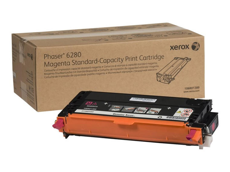 Xerox Phaser 6280 Sd Yield Magenta Toner XER106R01389 By Arlington