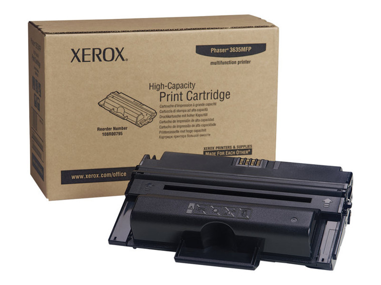 Xerox Phaser 3635 Hi Yield Black Toner XER108R00795 By Arlington