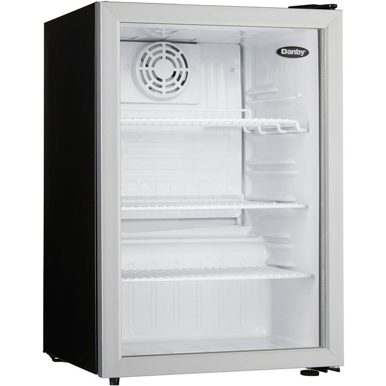 2.6 Cuft. Commercial Rated Glass Door Compact All Refrigerator DAG026A1BDB