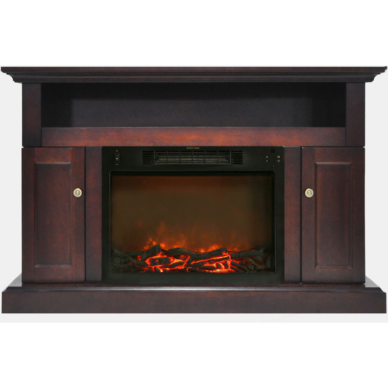 47.2"X15.7"X30.7" Sorrento Fireplace Mantel With Insert CAM5021-2MAH