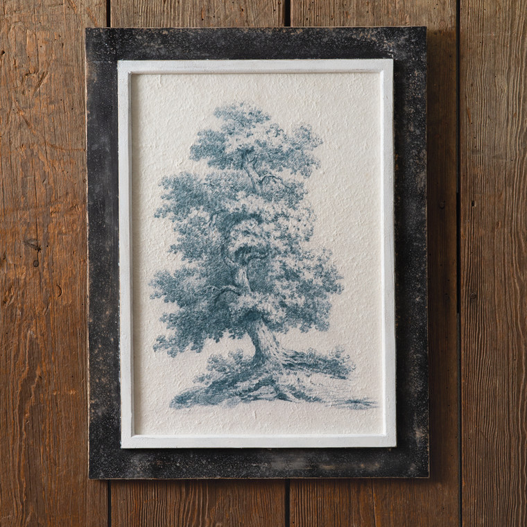 CTW Home White Oak Vintage Tree Wall Art 440164