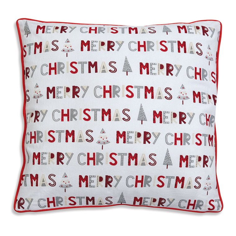 CTW Home Double Sided Merry Christmas Throw Pillow 780273