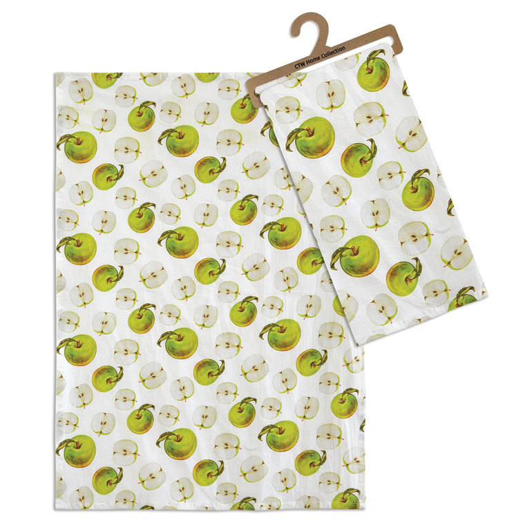 CTW Home Granny Smith Tea Towel - Box Of 4 780282