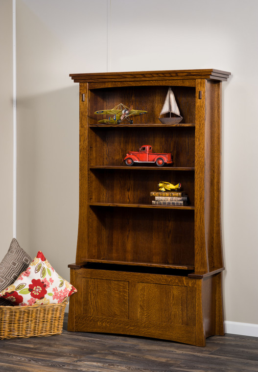 Modesto Bookcase AJW11TB By A&J Woodworking