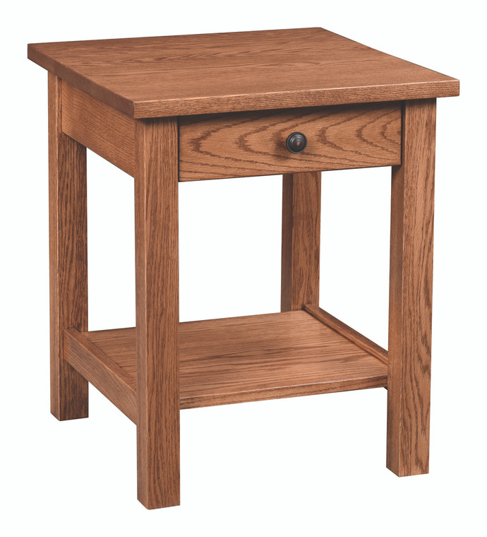 Tersigne Mission Collection End Table TMET20 By Frog Pond Furniture