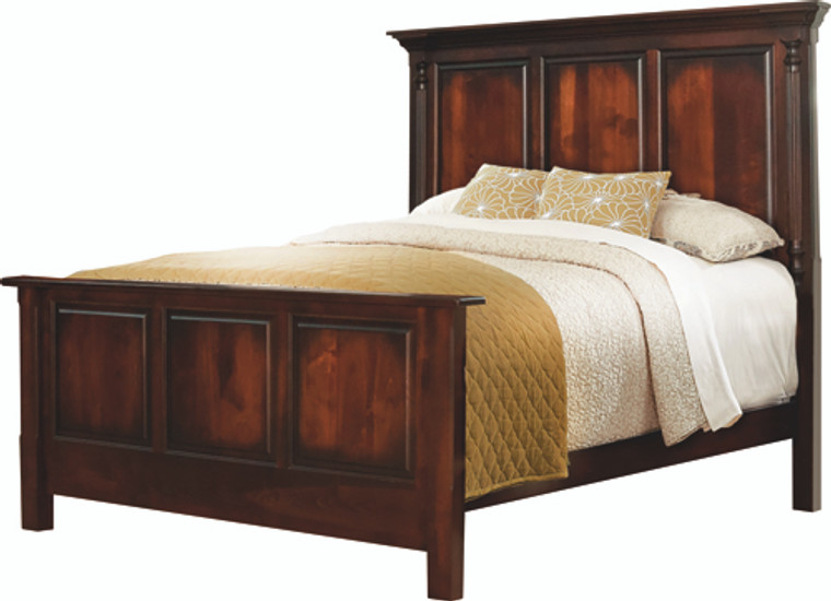 Ashley Collection Queen Bed With Regular Footboard 100Q By Frog Pond Furniture