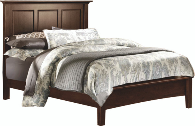 Buckeye Collection Queen Bed With Low Footboard 300QLF By Frog Pond Furniture