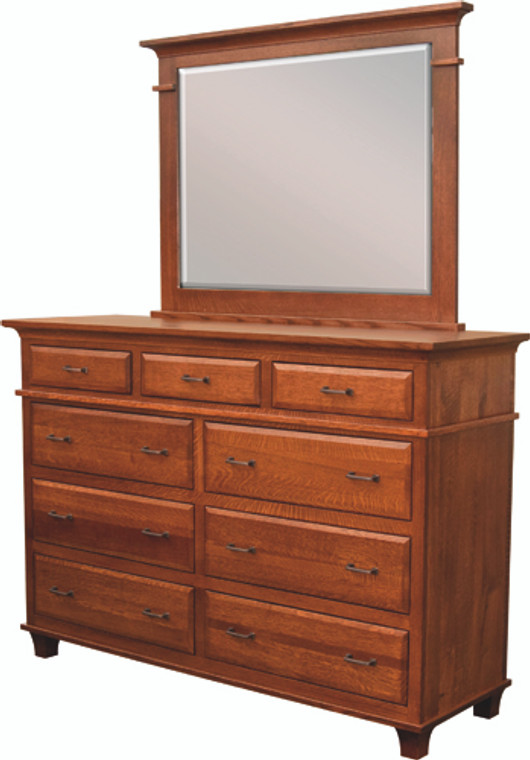 Rockwell Collection Mirror (High Dresser) 402 By Frog Pond Furniture