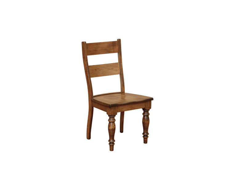 Turned Leg Amhurst Side Chair 2340t By Forest Ridge Woodworking