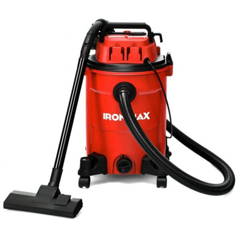 3 In 1 6.6 Gallon 4.8 Peak Hp Wet Dry Vacuum Cleaner With Blower-Red EP24963RE