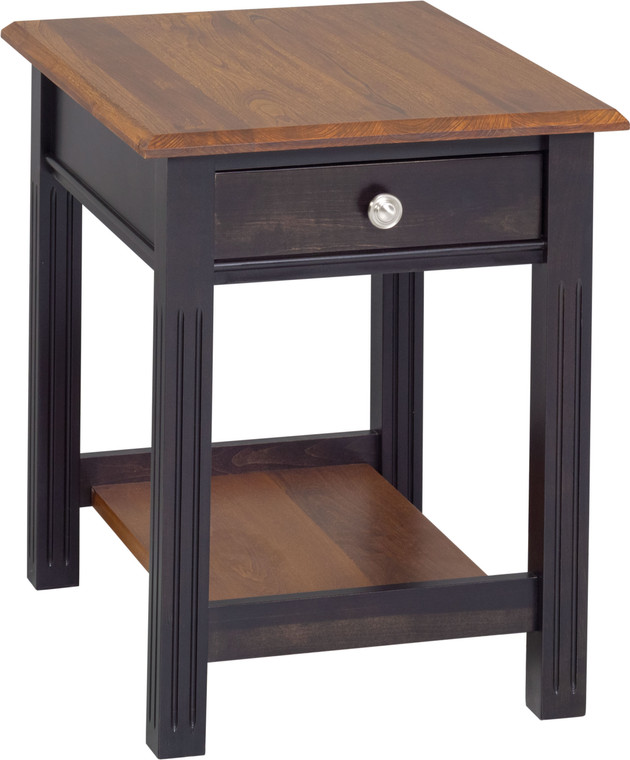 End Table FL100 By Solid Wood Design LLC