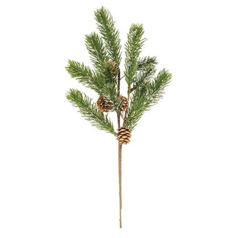 *Icy Pine Spray W/Pinecones 15" F17964 By CWI Gifts