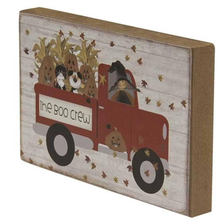 *The Boo Crew Truck Block G35564A By CWI Gifts
