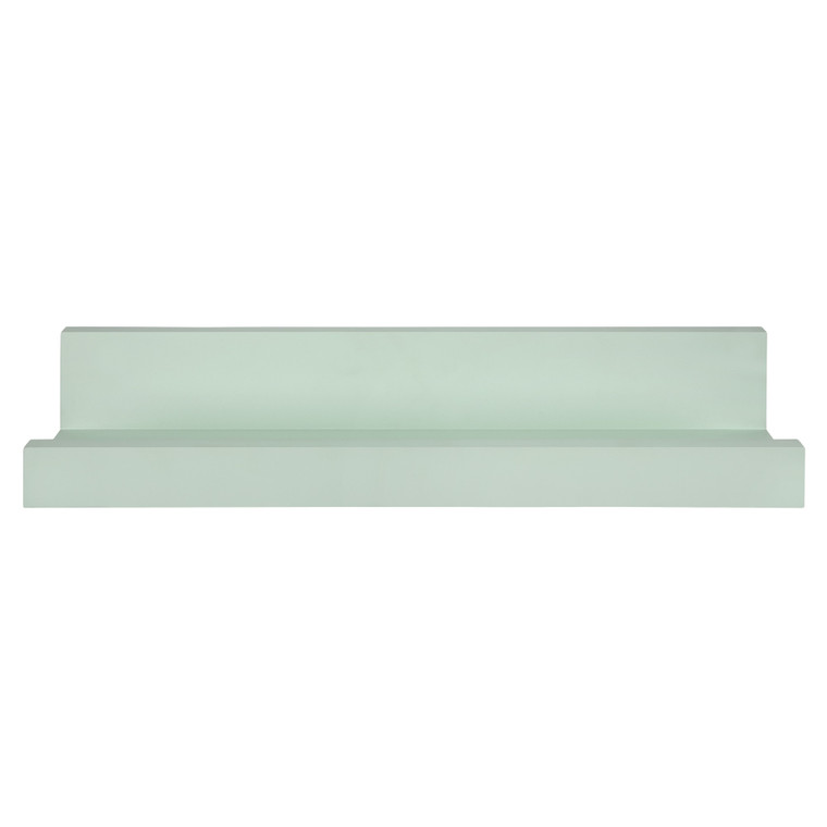 Homeroots Pale Green Floating Shelf 383249