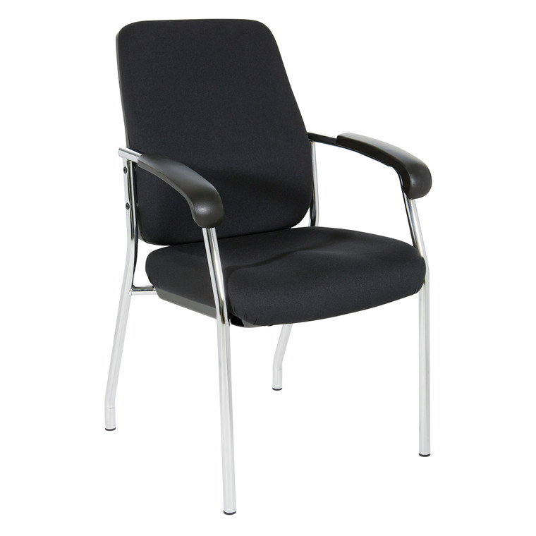 Office Star Padded Visitor'S Chair - Black 83750C-30