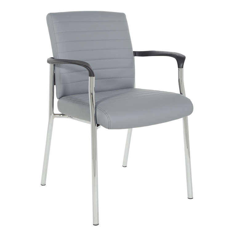 Office Star Guest Chair - Charcoal FL38610C-U42