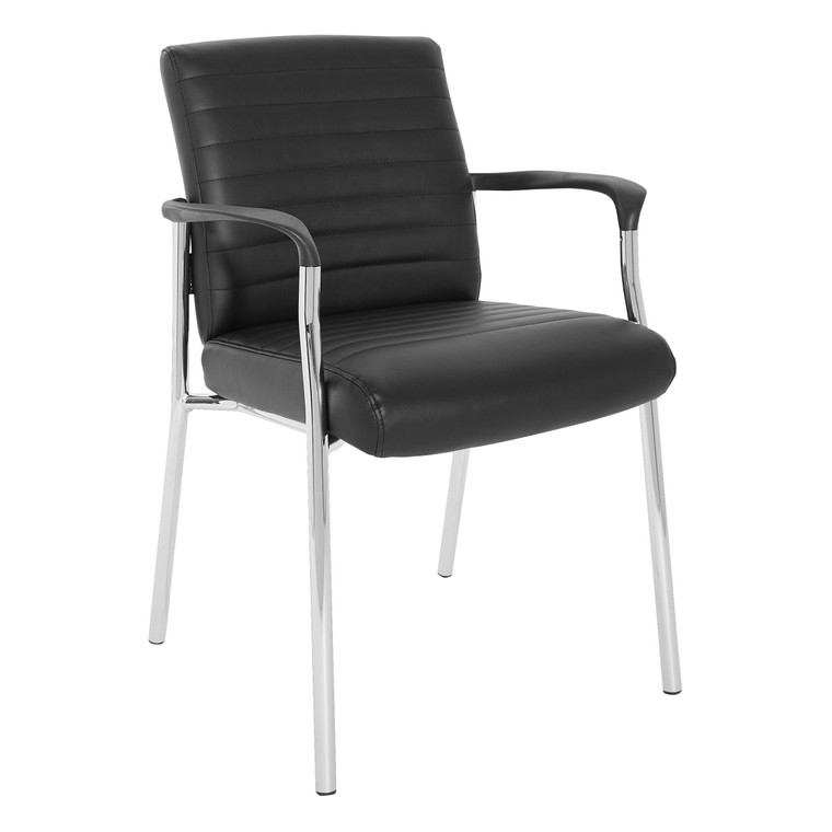 Office Star Guest Chair - Black FL38610C-U6