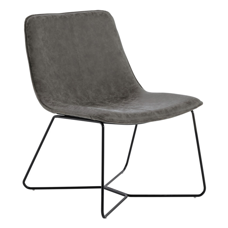 Office Star Grayson Accent Chair - Charcoal GYSB-P47