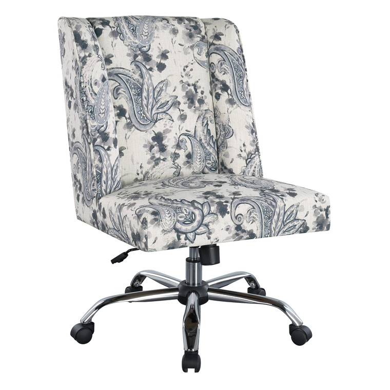 Office Star Westgrove Managers Chair - Charcoal Paisley WSTG-P64