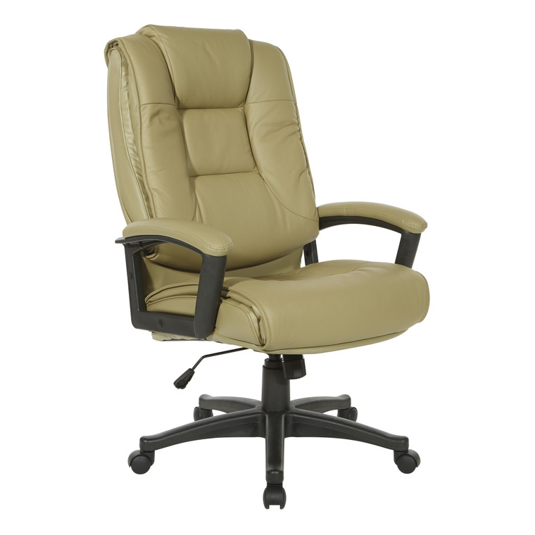 Office Star Executive High Back Chair - Tan EX5162-G11