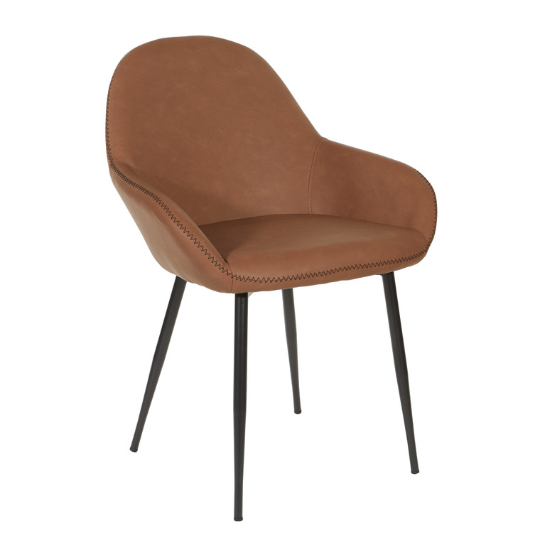 Office Star Piper Chair - Saddle PPR-P53