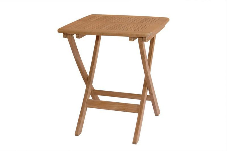 TBF-024S Anderson Teak Windsor 24" Square Picnic Folding Table