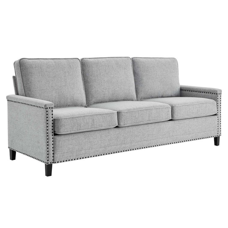 Ashton Upholstered Fabric Sofa EEI-4982-LGR By Modway Furniture