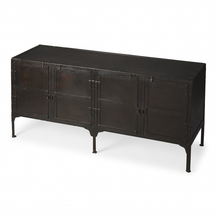 Homeroots Owen Industrial Chic Console Cabinet 389724