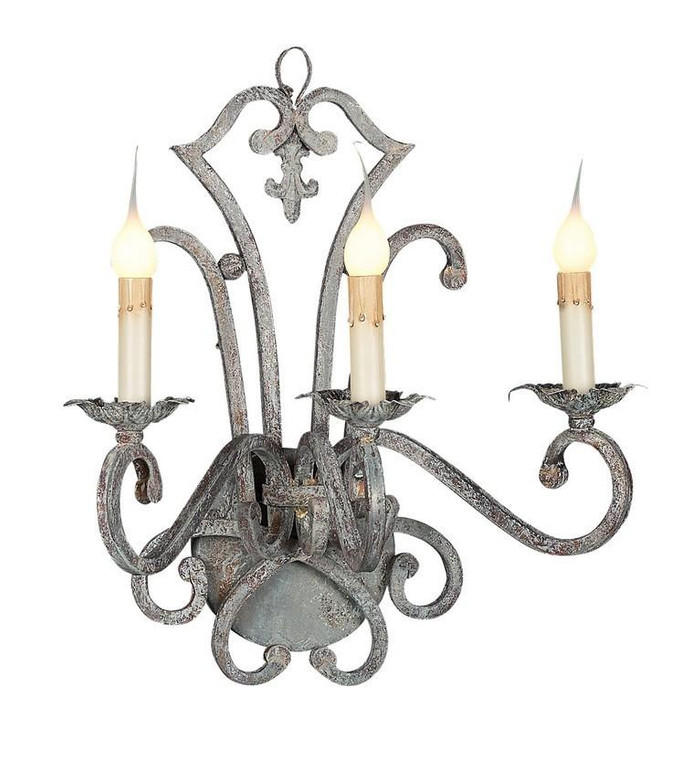 Italian 3-Light Wall Sconce - Large -  SC04L