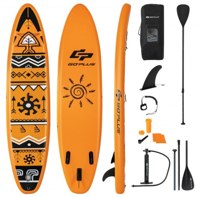 SP37441-M Inflatable Stand Up Paddle Board With Backpack Aluminum Paddle Pump-M