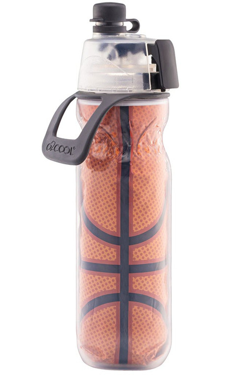 O2Cool Elite Mist 'N Sip Water Bottle - Basketball HMLDP07 BK1