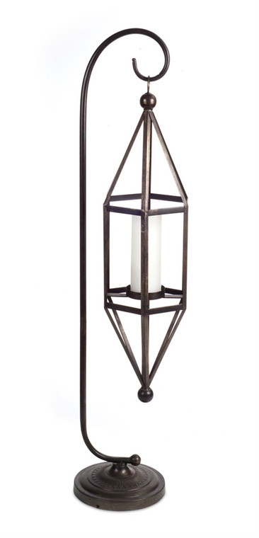 Melrose Hanging Lantern W/Stand 45.5"H Metal 69032DS