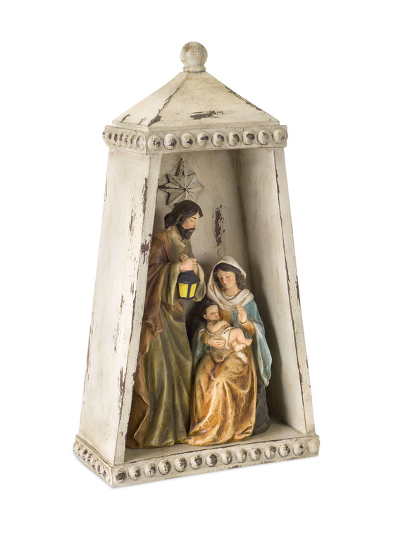 Melrose Holy Family In Arch 15.75"H Resin 76278DS