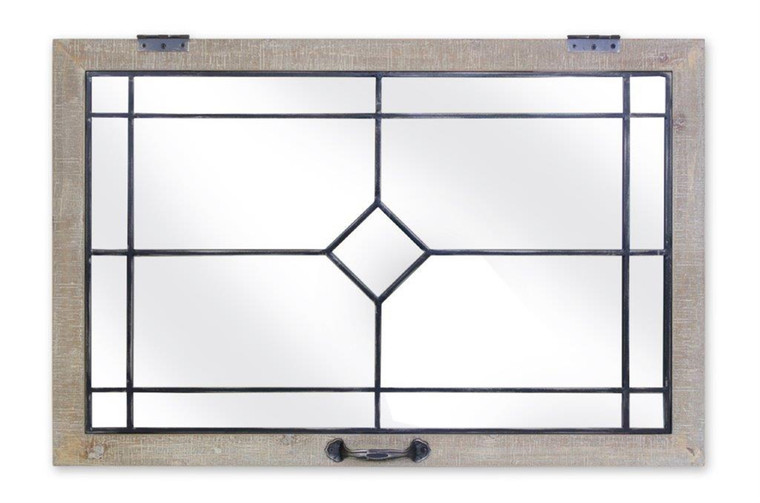 Melrose Wall Mirror 36"L X 24"H Mdf/Glass 82755DS