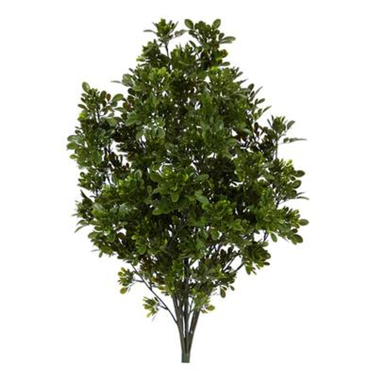 Nearly Natural 2.5' Tea Leaf Artificial Plant Uv Resistant (Indoor/Outdoor) 6280-S1