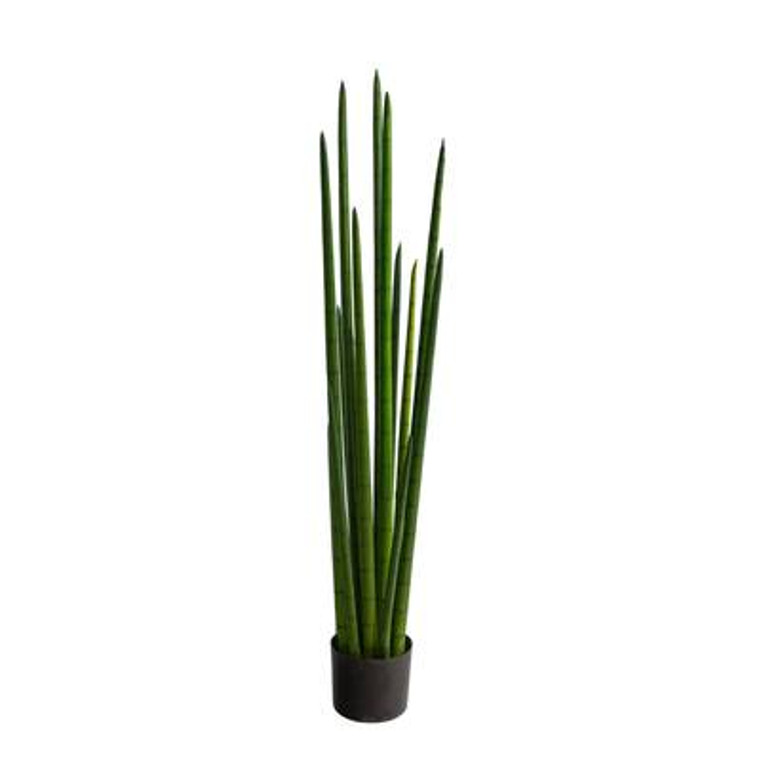 Nearly Natural 4' Sansevieria Snake Artificial Plant P1808