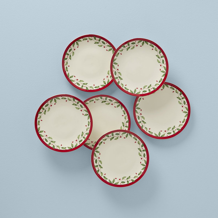 Lenox Holiday 6-Piece Accent Plate Set 893491