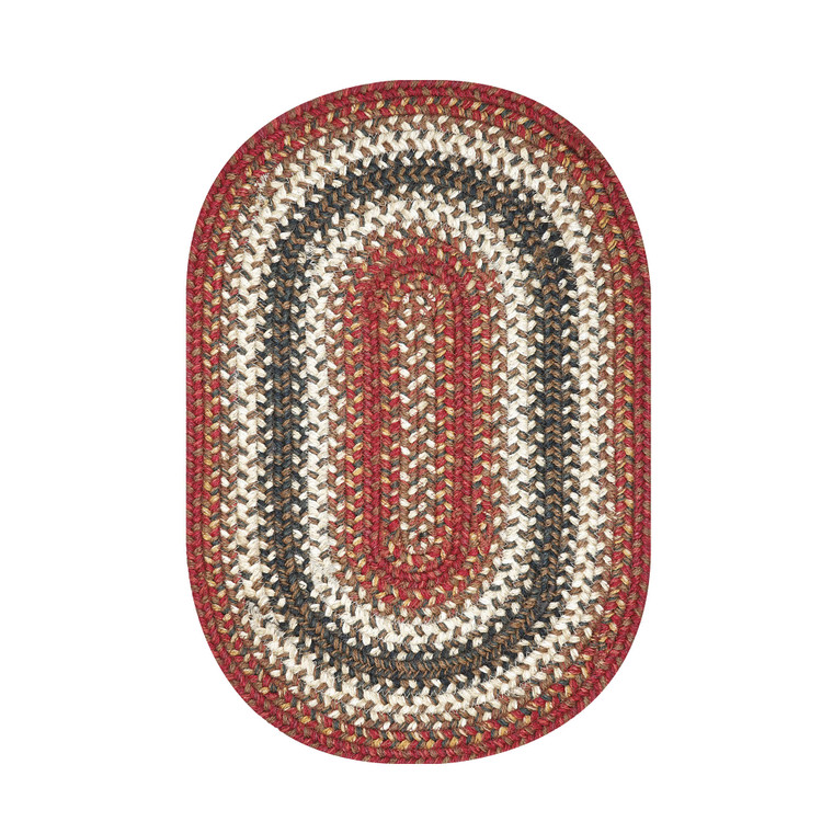 Homespice 13" x 19" Placemat Oval Chester Jute Braided Accessories - Pack Of 4 594716