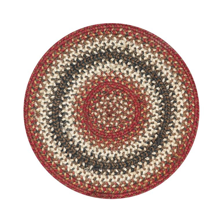 Homespice 15" Trivet Round Chester Jute Braided Accessories - Pack Of 3 591715