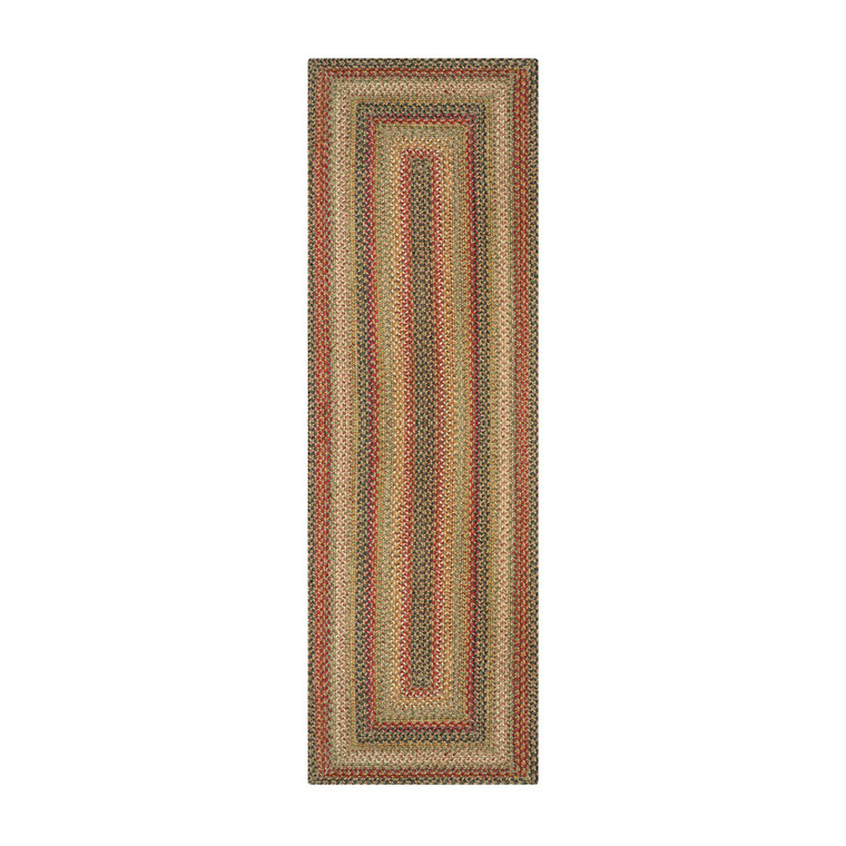 Homespice 22" x 72" Rectangle Kingston Jute Braided Runner 519092