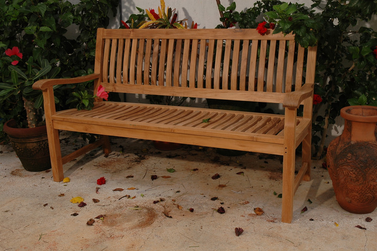Del-Amo 3-Seater Bench BH-560 By Anderson Teak