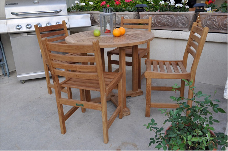 Montage Windham 5- Pices Dining Set SET-129 By Anderson Teak